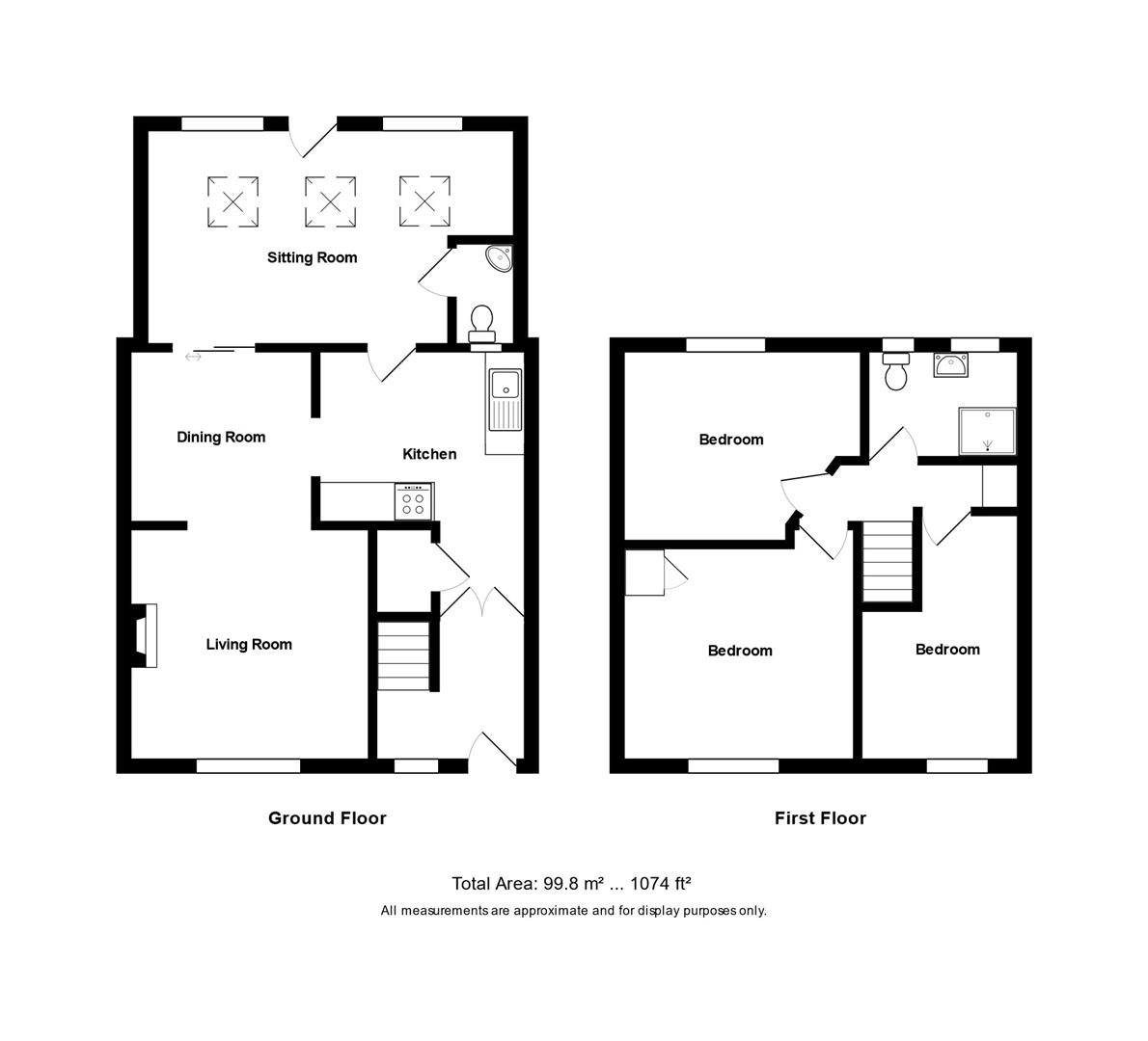 Property details for Caernarvon Road, Keynsham, Bristol £280,000 Vebra